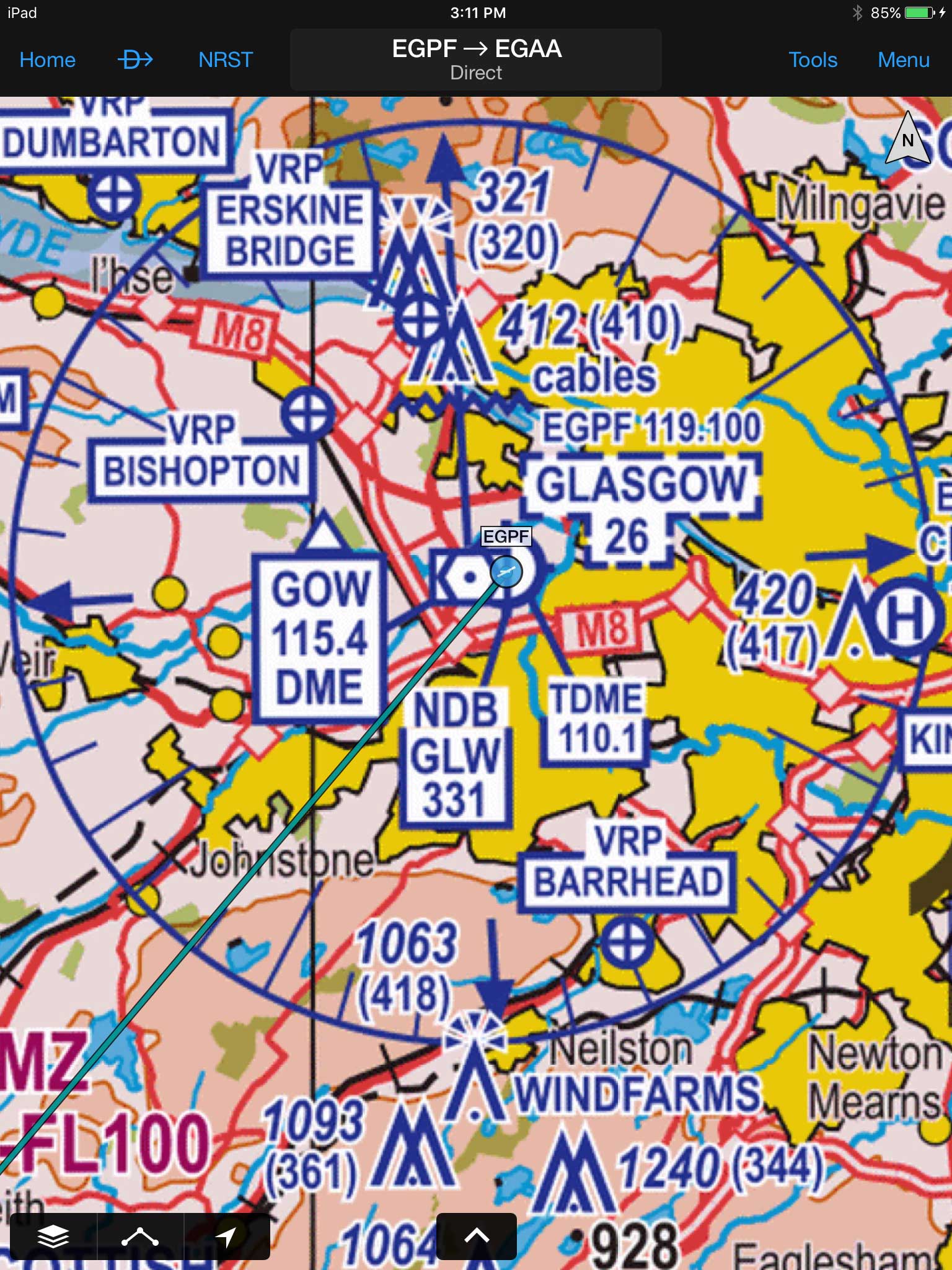 Airspace Charts Uk