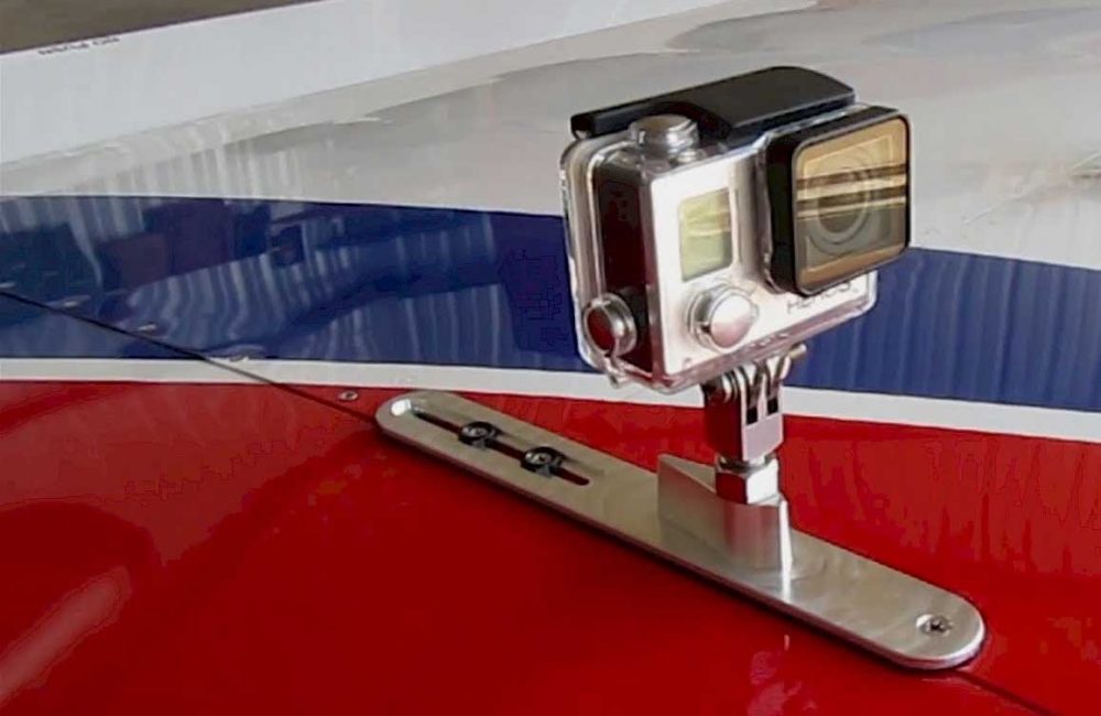 GoPro camera mounts to be approved by engineer FLYER