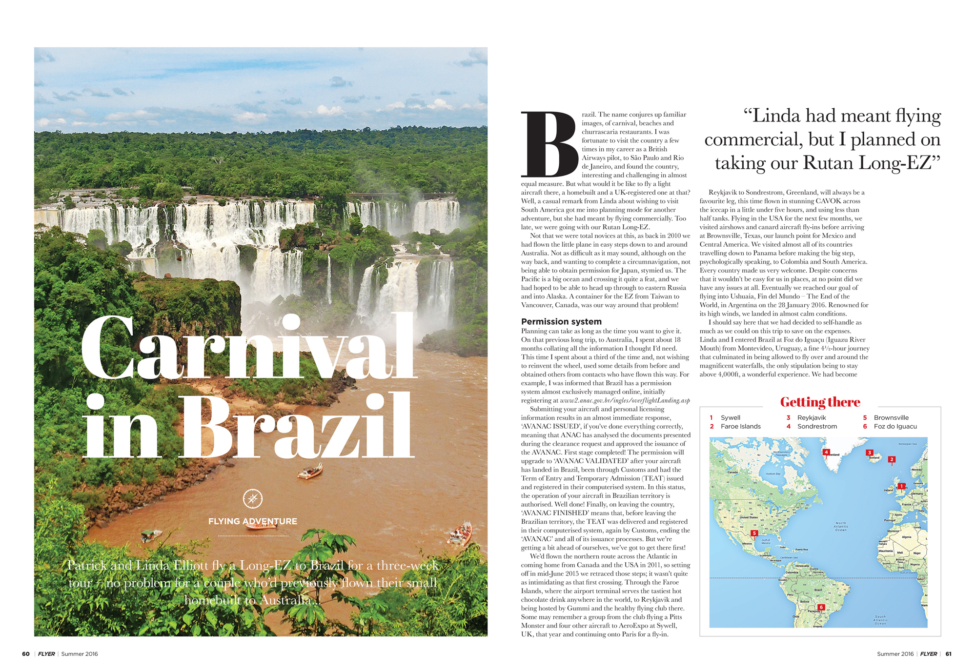 Brazil flying adventure