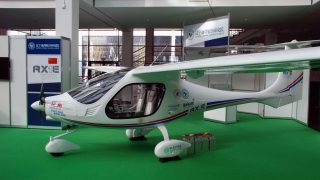 China RX1E electric light aircraft