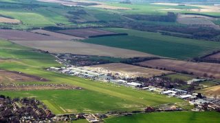 Old Sarum airfield