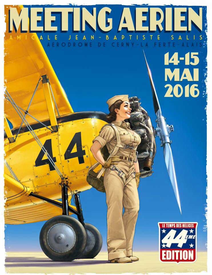 Meeting Aérien De La Ferté Alais Affiche Interdite