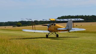 Tiger Moth tailwheel training