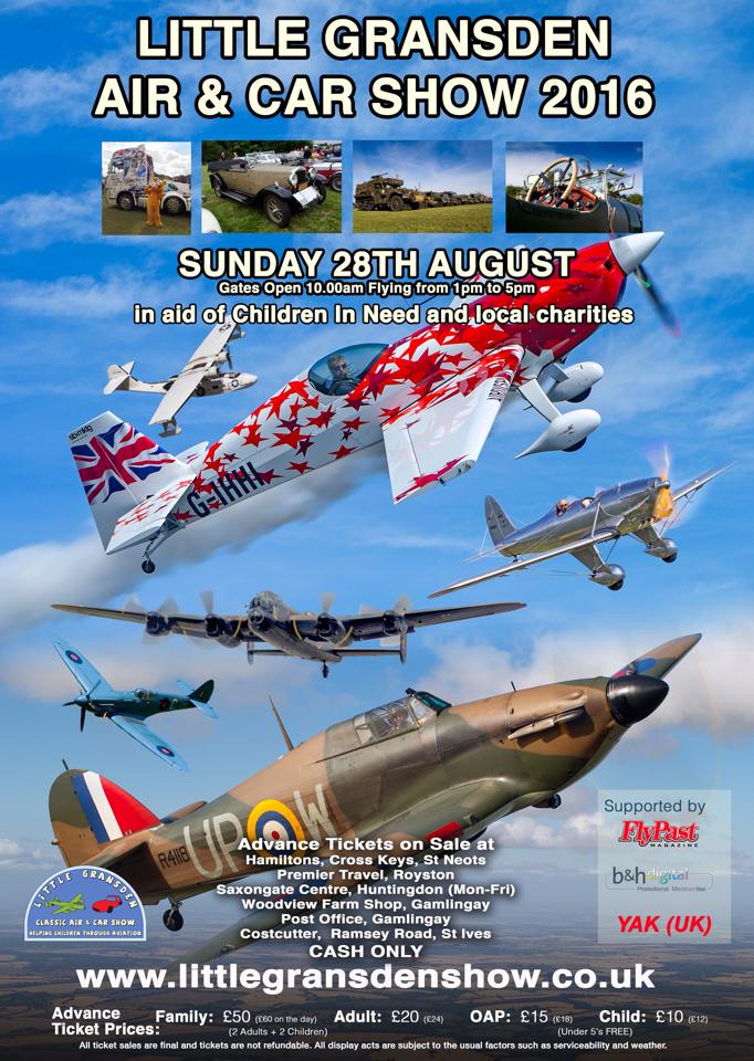 little gransden air car show 2016 flyer air force show flyer