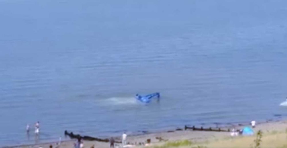 Pilot ditches off Herne Bay