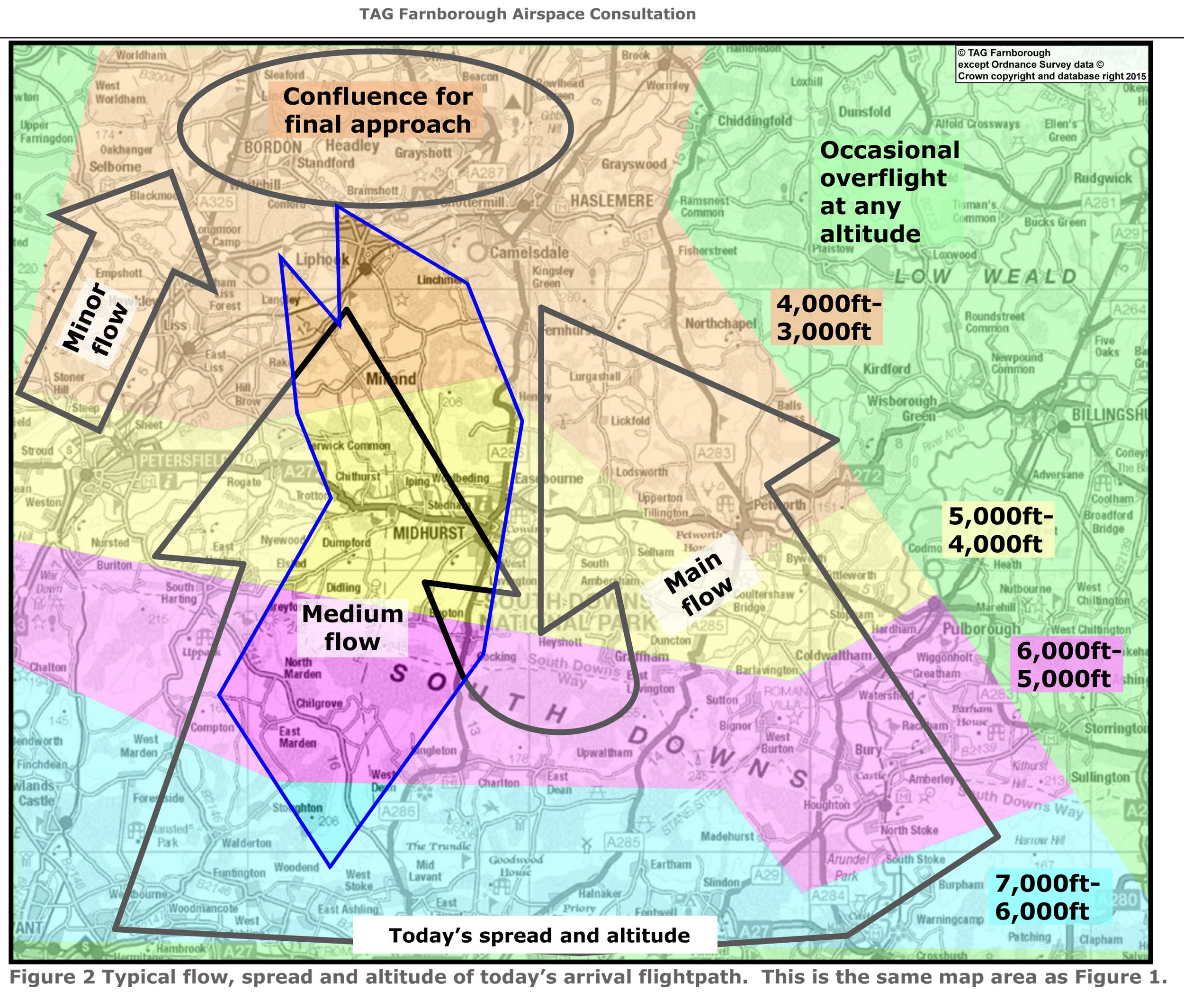 TAG Farnborough airspace