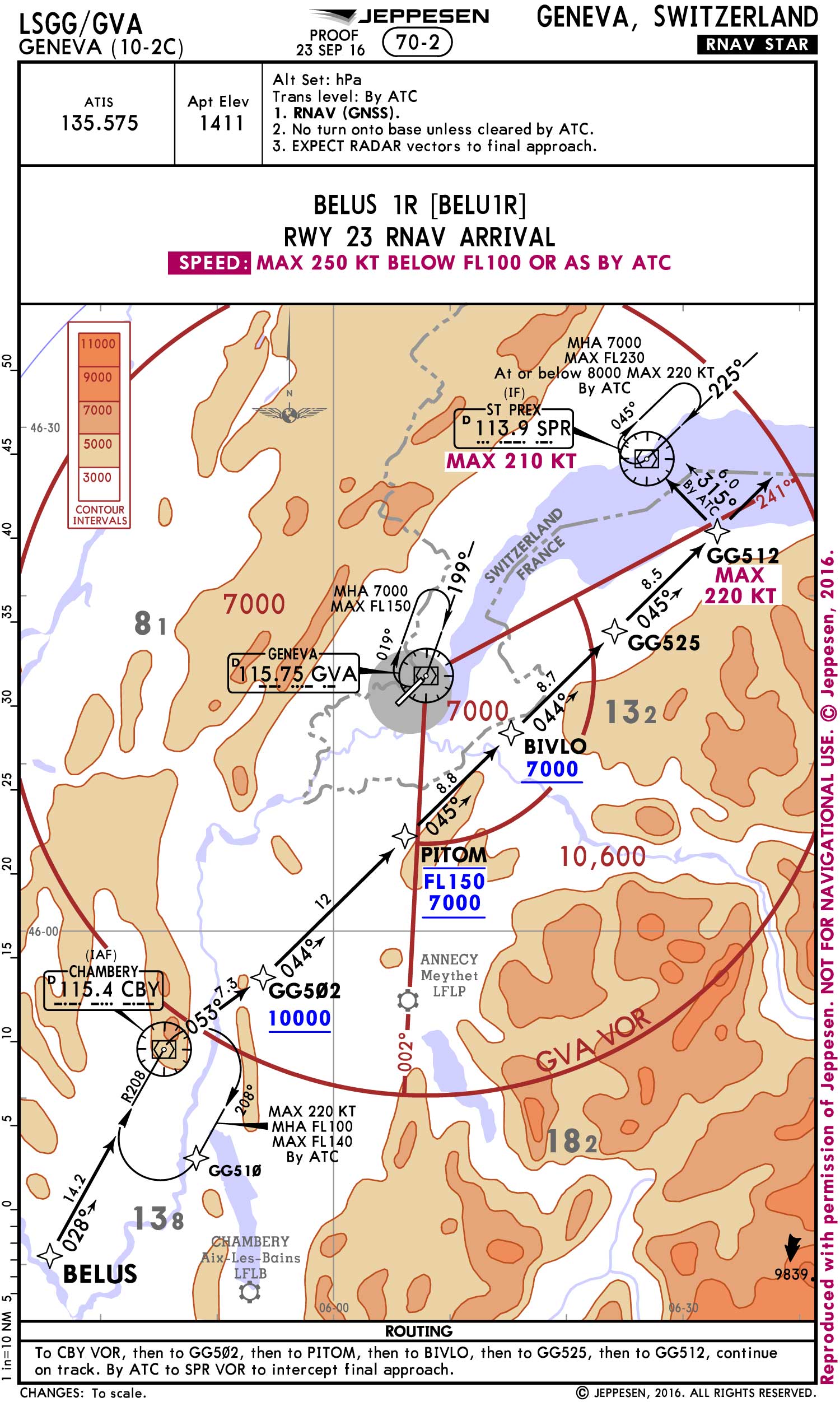 Jeppesen IFR charts