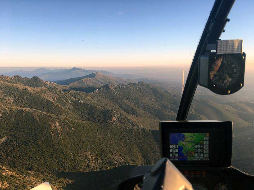 fly helicopters in Spain