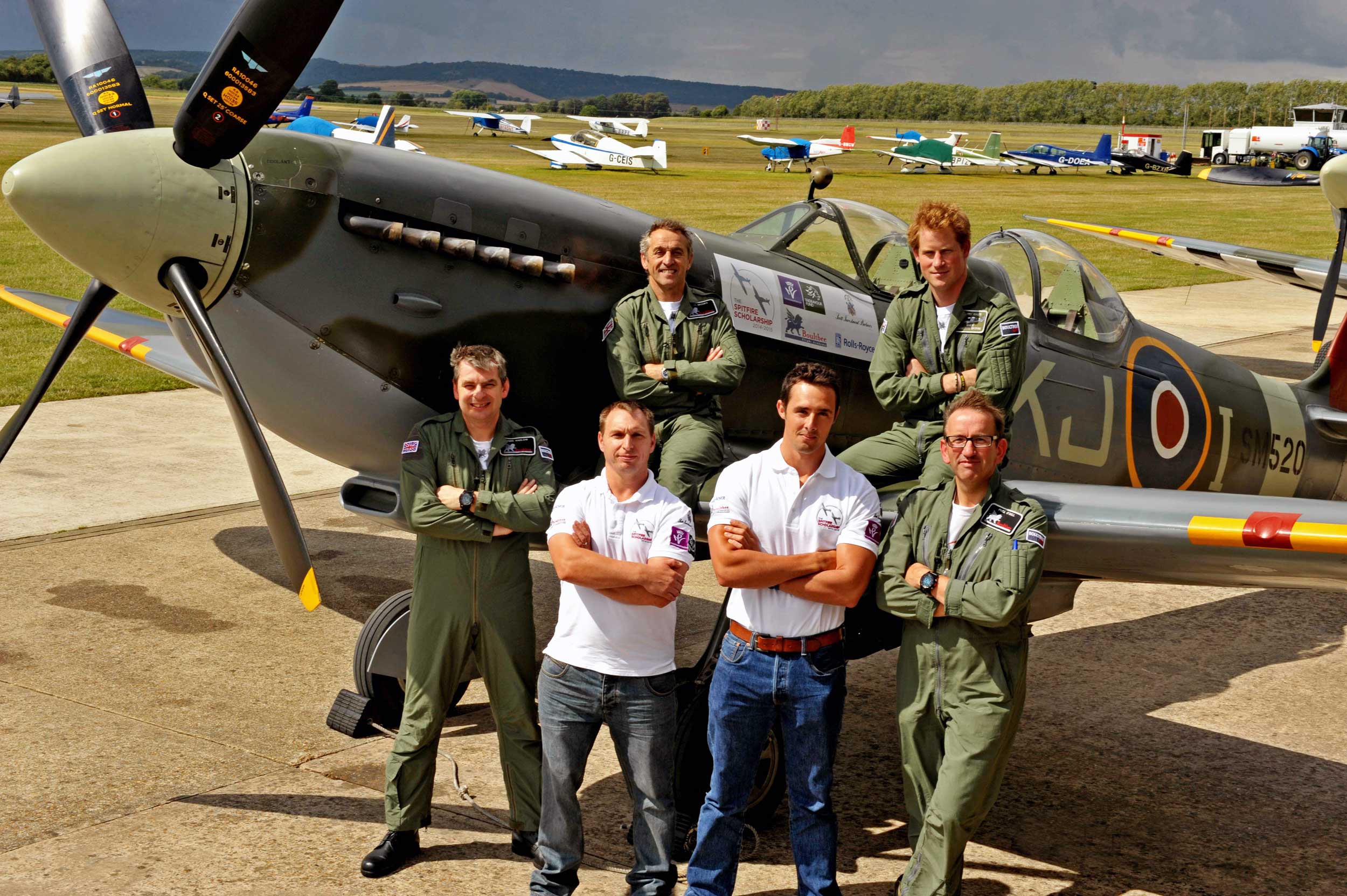 Prince Harry Spitfire