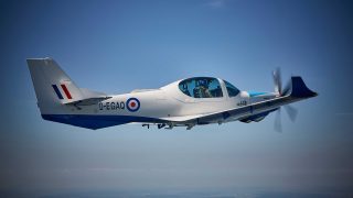 Grob 120TP UK military flight training