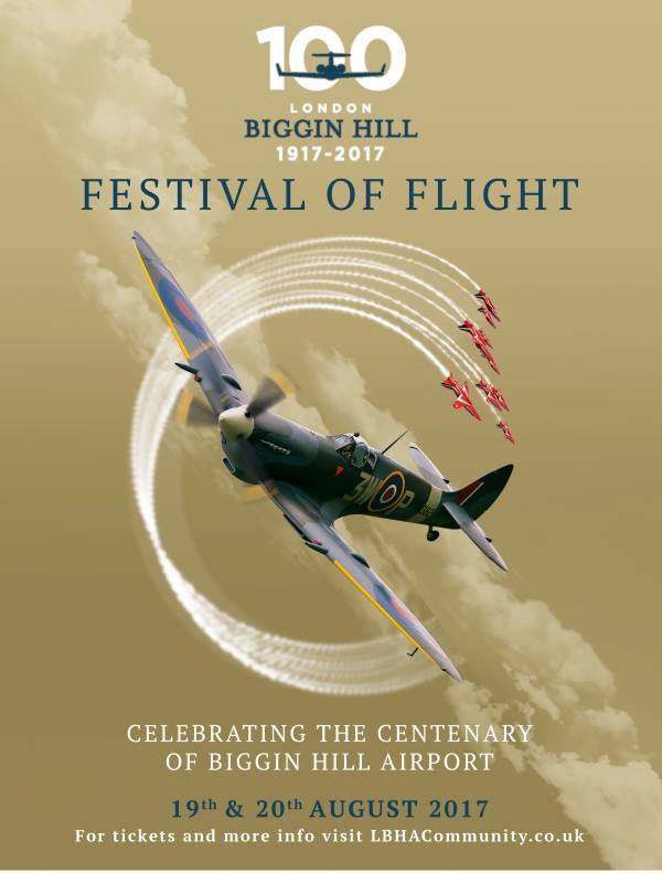 biggin hill festival of flight 2017 flyer flight flyer