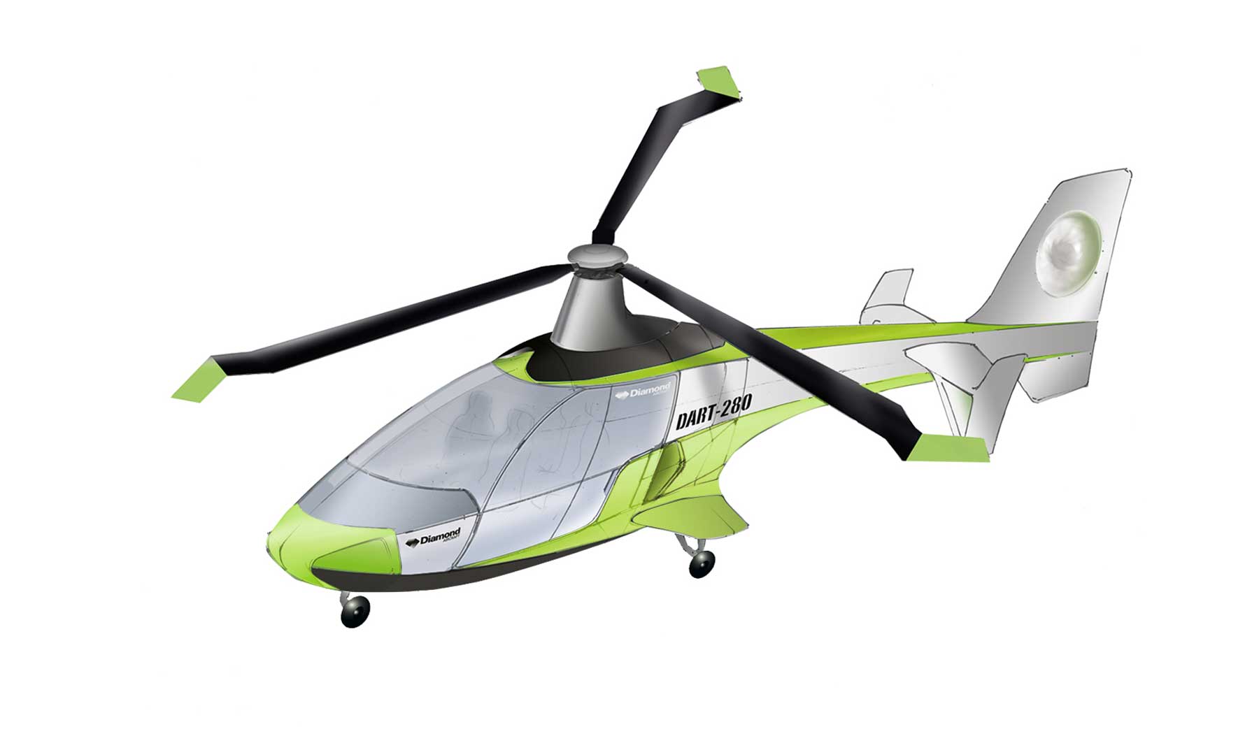 Diamond Aircraft Dart 280 helicopter