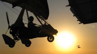 Quik 450 microlight airspace bust
