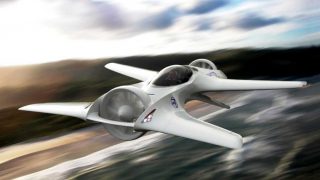 DeLorean DR-7 flying car