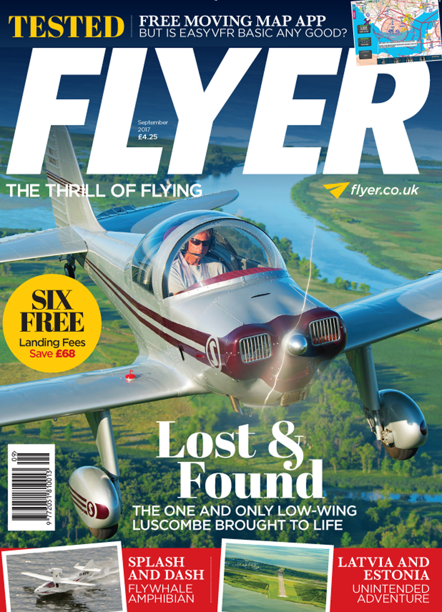 FLYER magazine September 2017 cover
