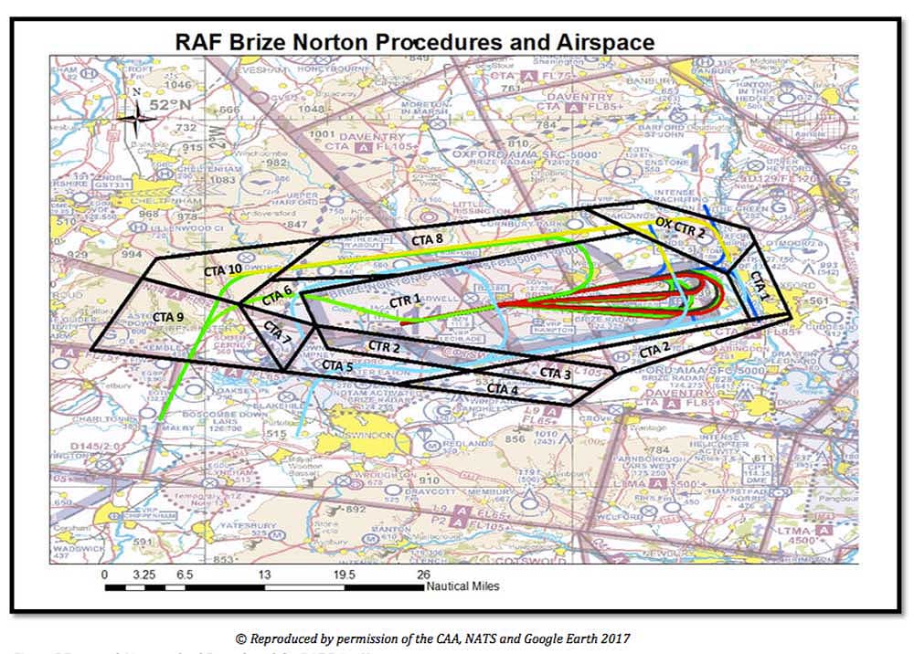 Brize airspace