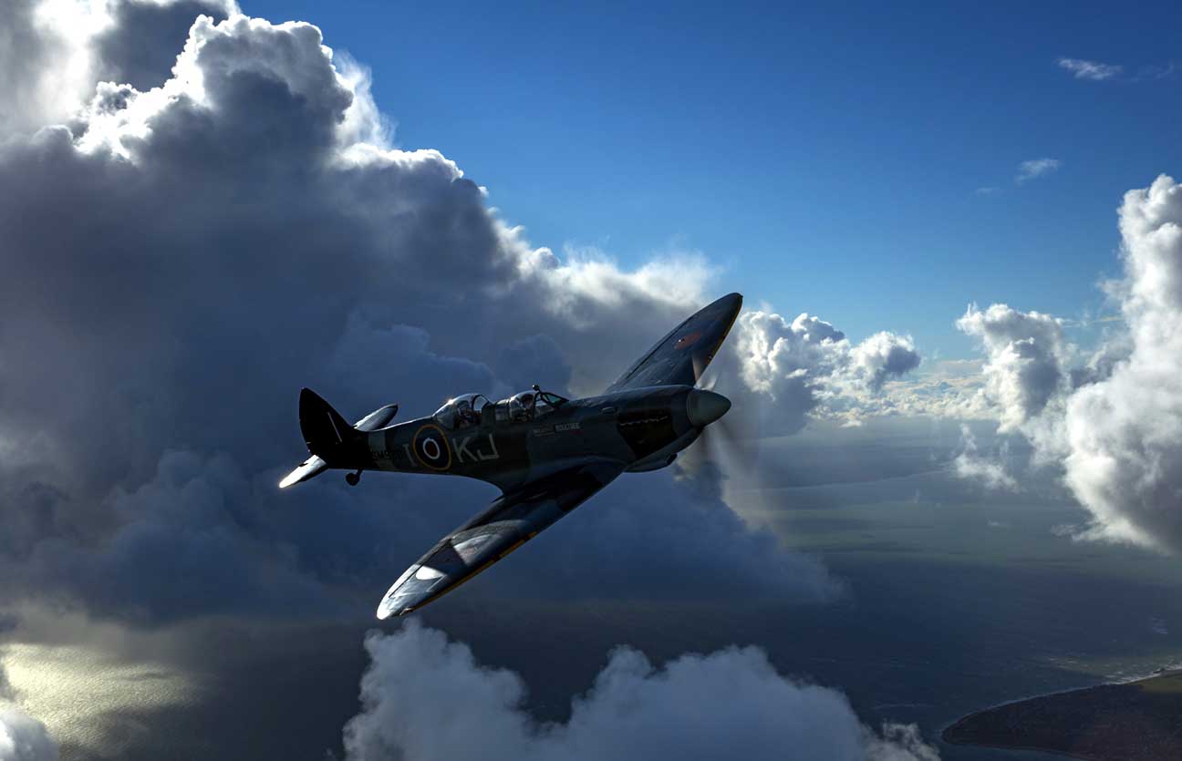 Spitfire flight
