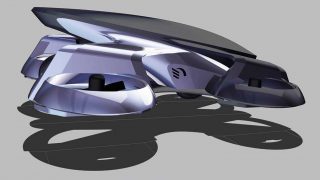 Cartivator Skydrive flying car