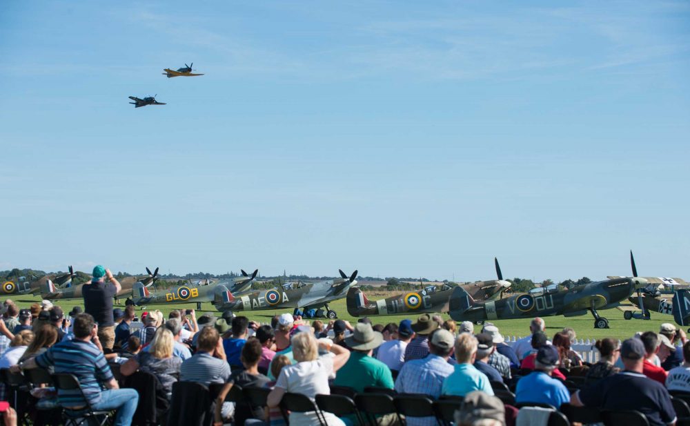 duxford celebrates raf 100 in 2018 air show season flyer air force show flyer