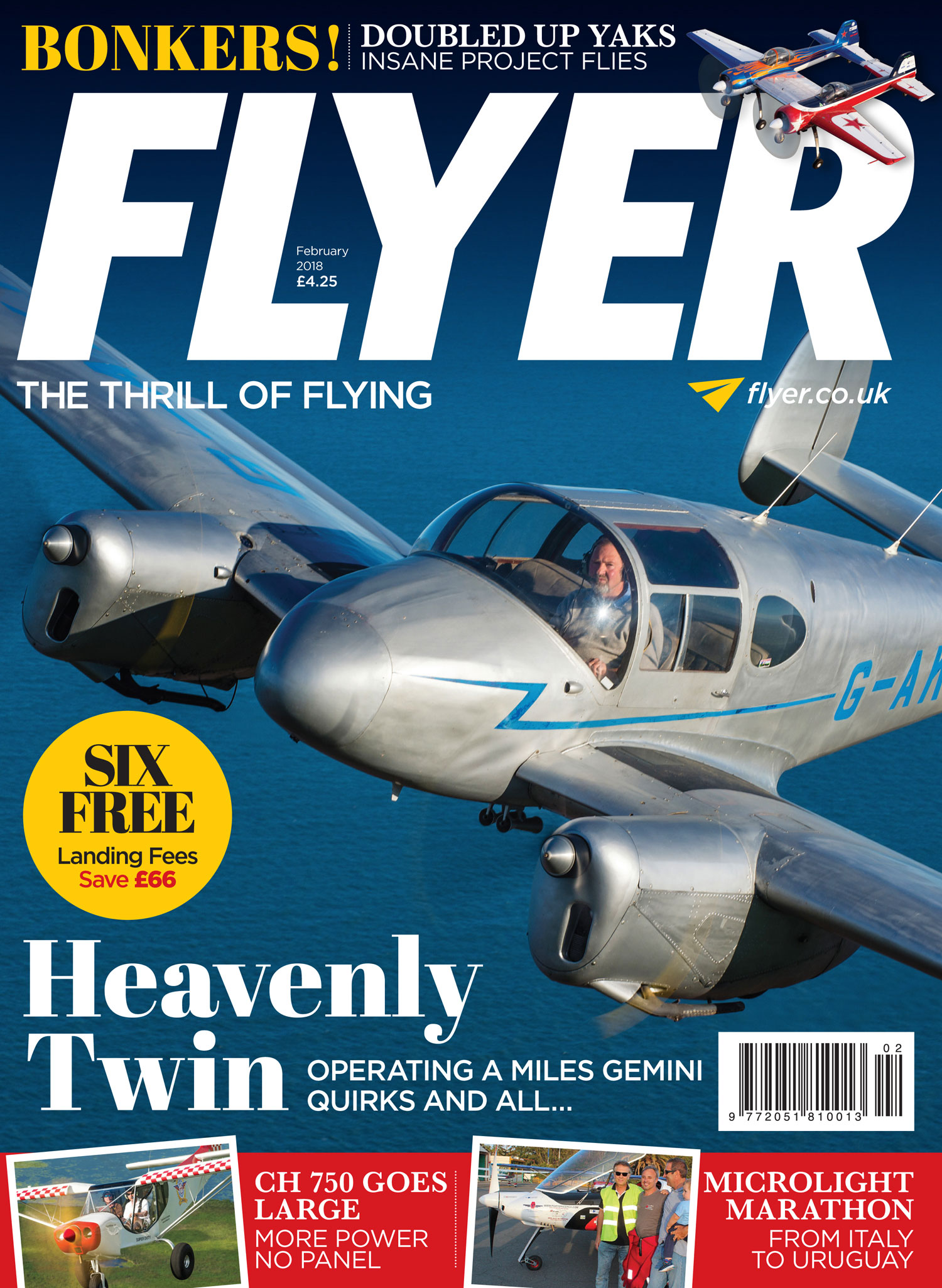 FLYER magazine cover February 2018