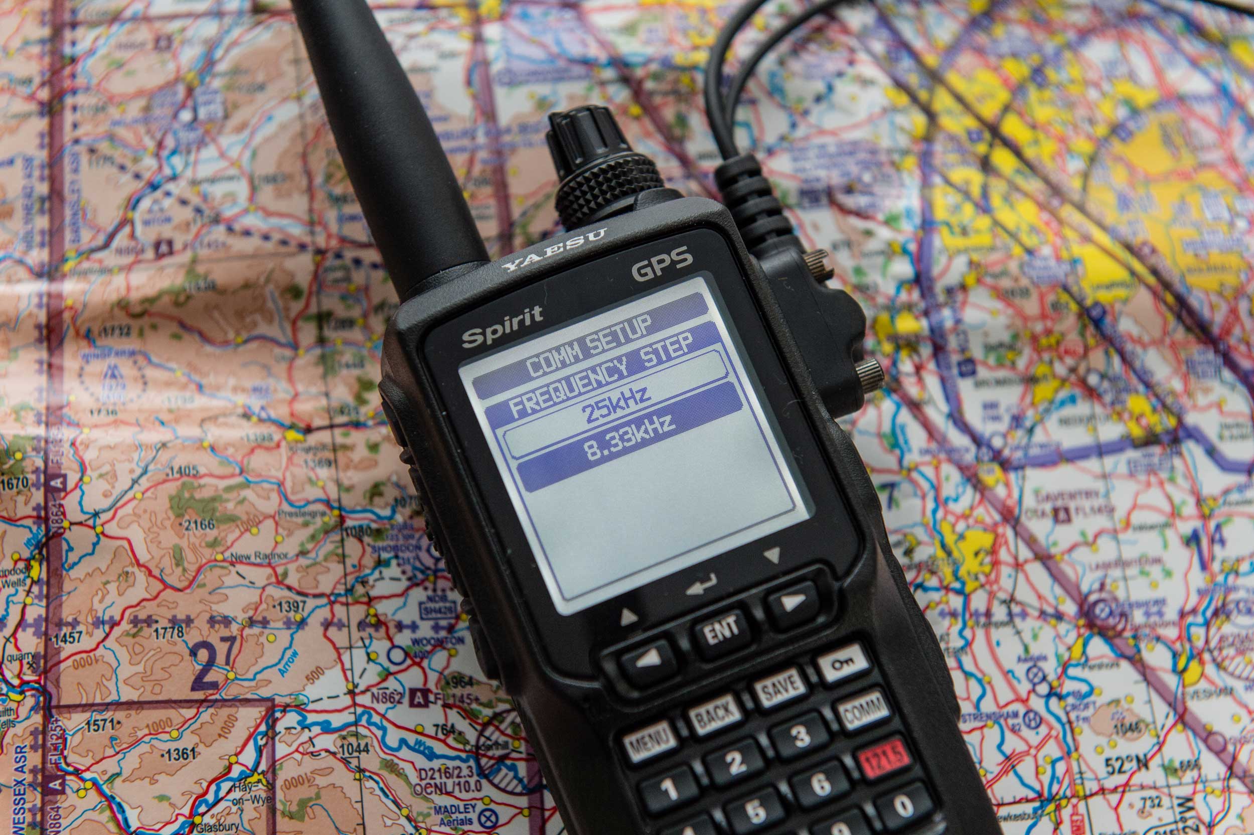 Yaesu FTA750L Spirit radio FLYER