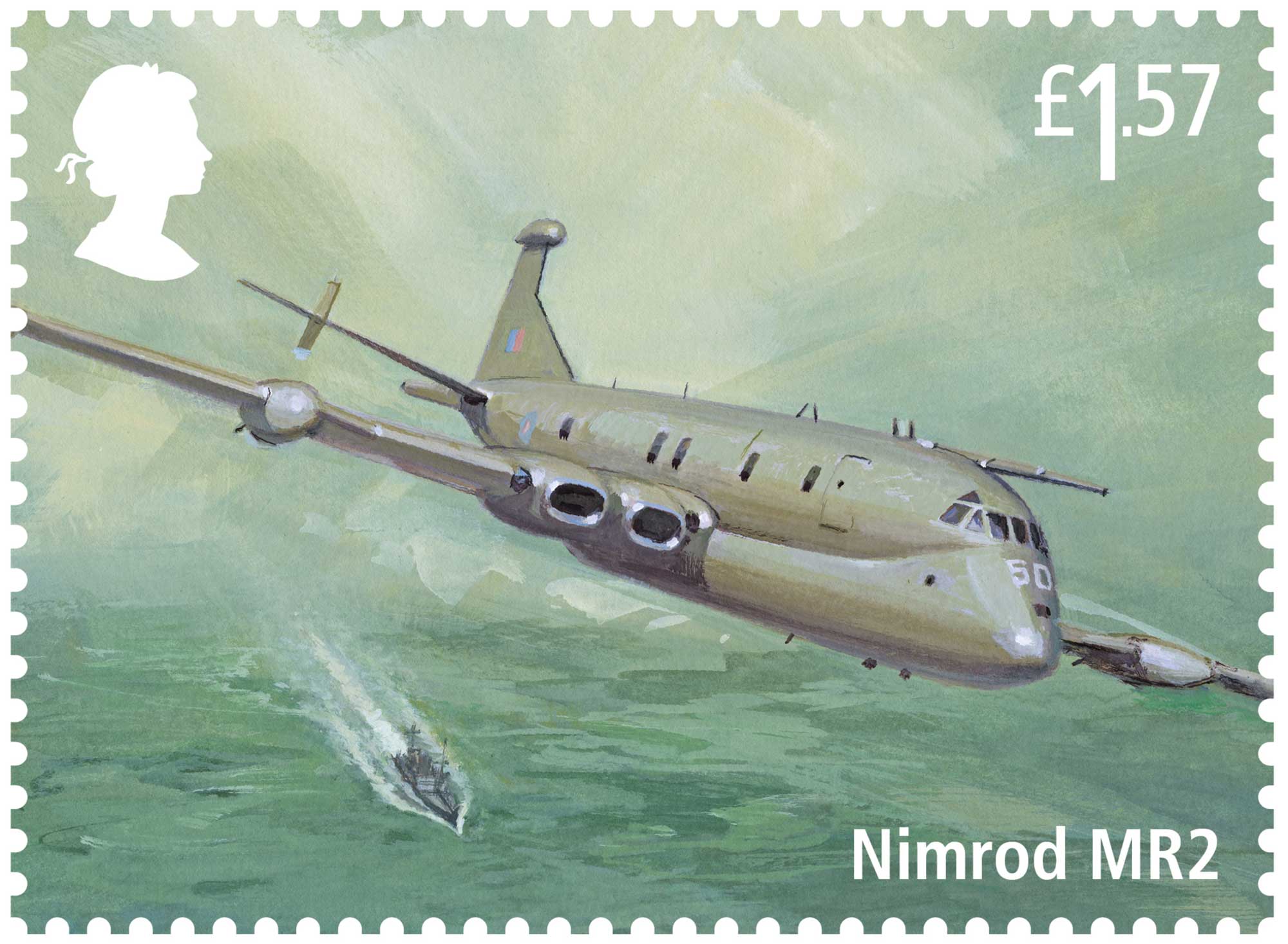 RAF 100 stamp Nimrod