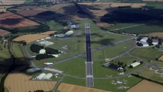 Cotswold Airport Kemble runway 08