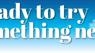 Try something new