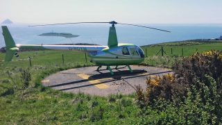 Arran Brewery helipad