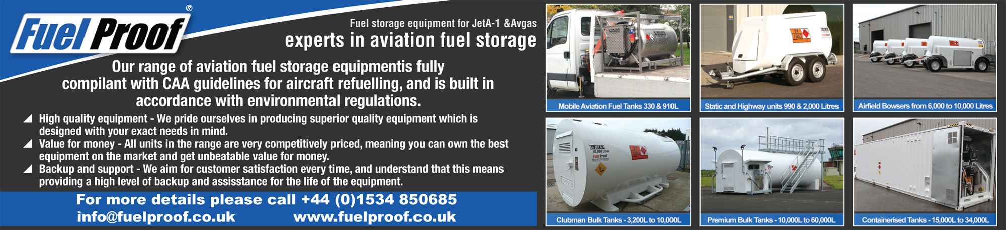 Fuel Proof fuel storage