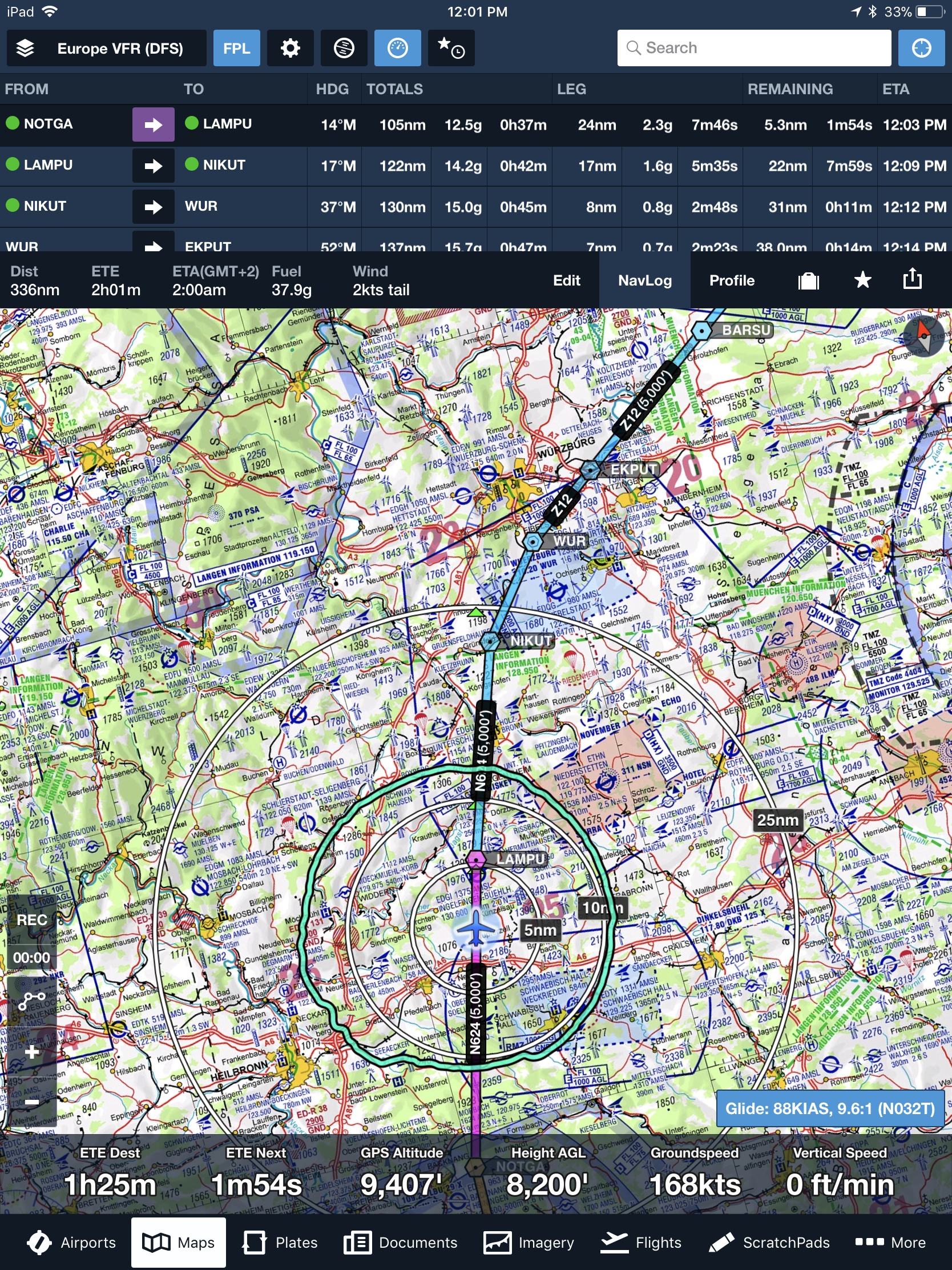 Vfr Charts Europe