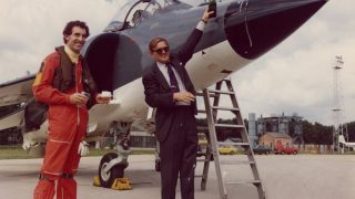 John Farley test pilot Harrier