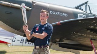 RAF 100 baton relay