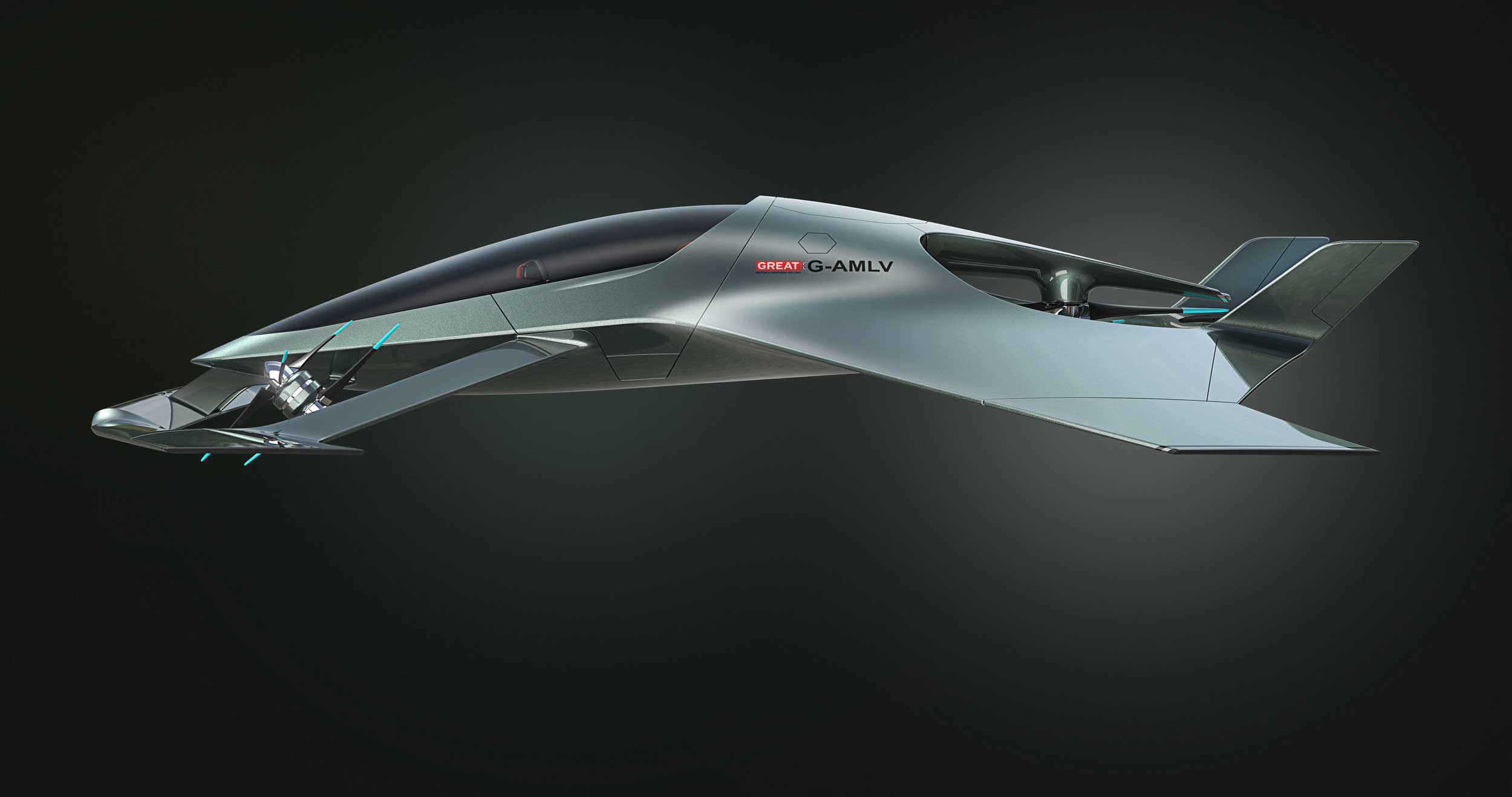 Aston Martin reveals stunning hybridelectric flying car concept FLYER