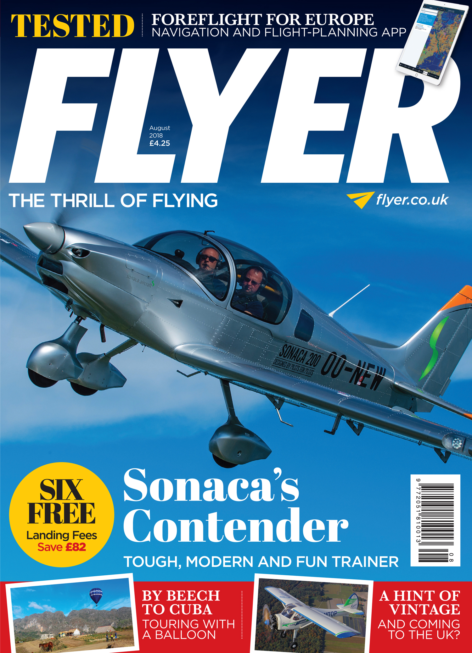 Sonaca 200 flight test