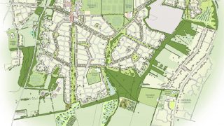 Bourne Airfield masterplan