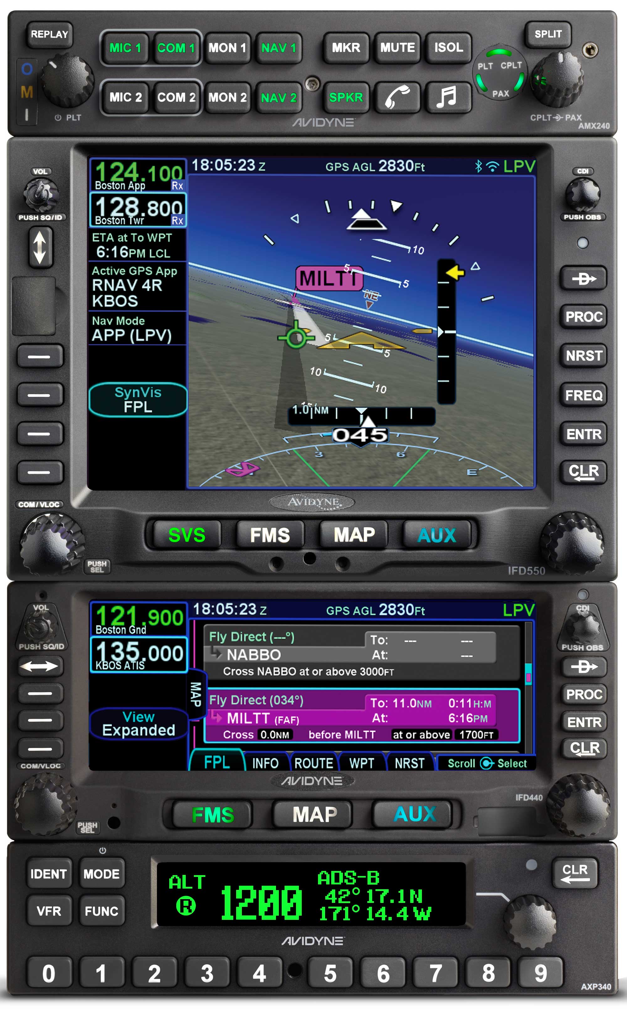 Avidyne avionics