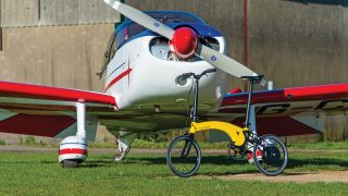 Hummingbird electric folding bicycle