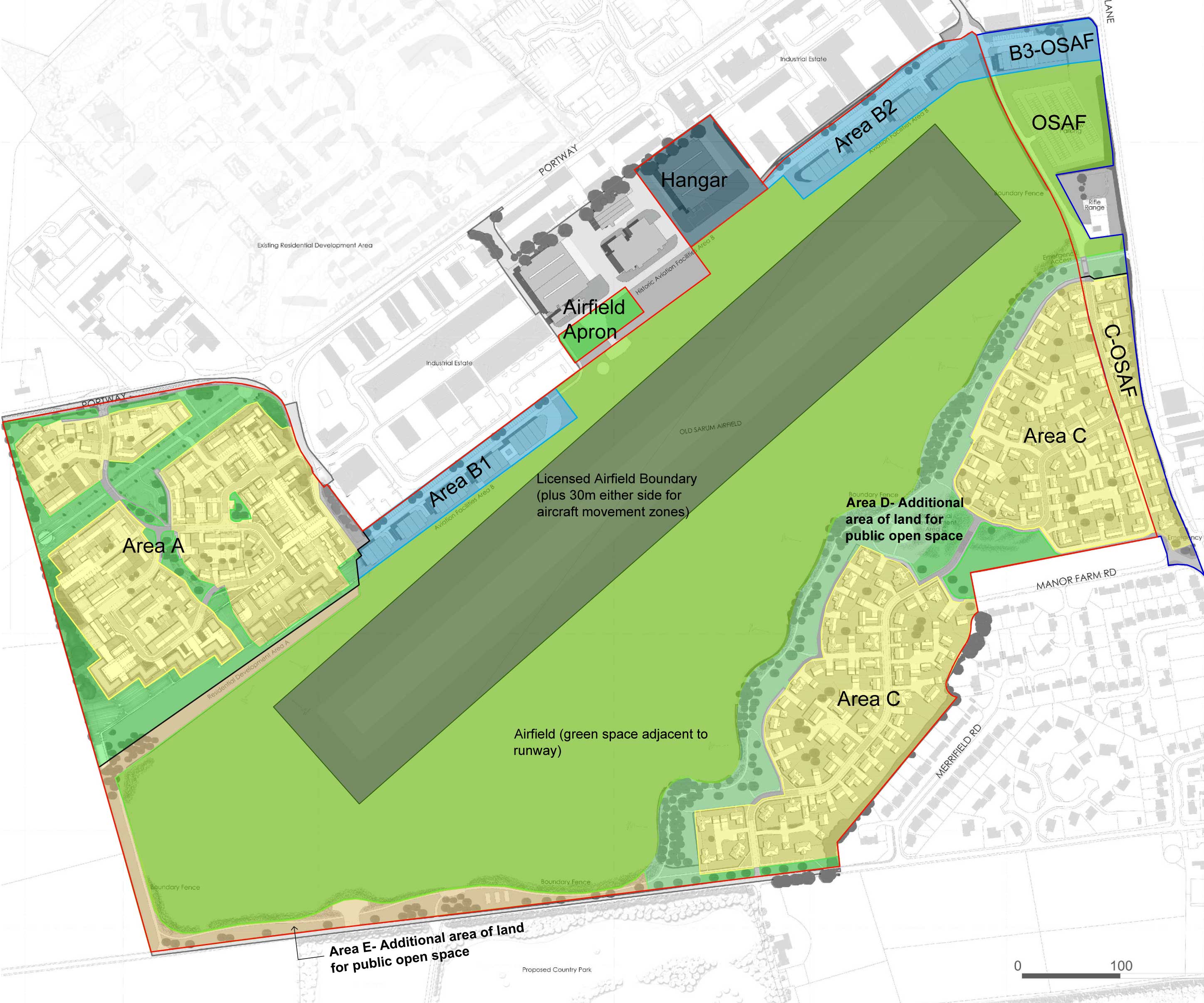 Old Sarum masterplan