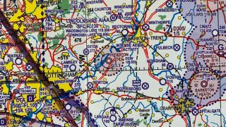RAF Syerston CAA chart