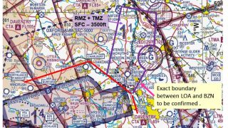 London Oxford Airport airspace