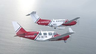 Coastguard King Airs
