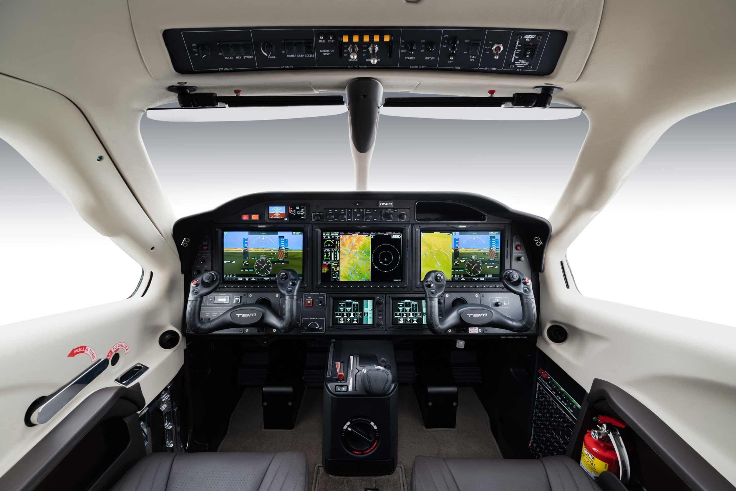 TBM 940 cockpit