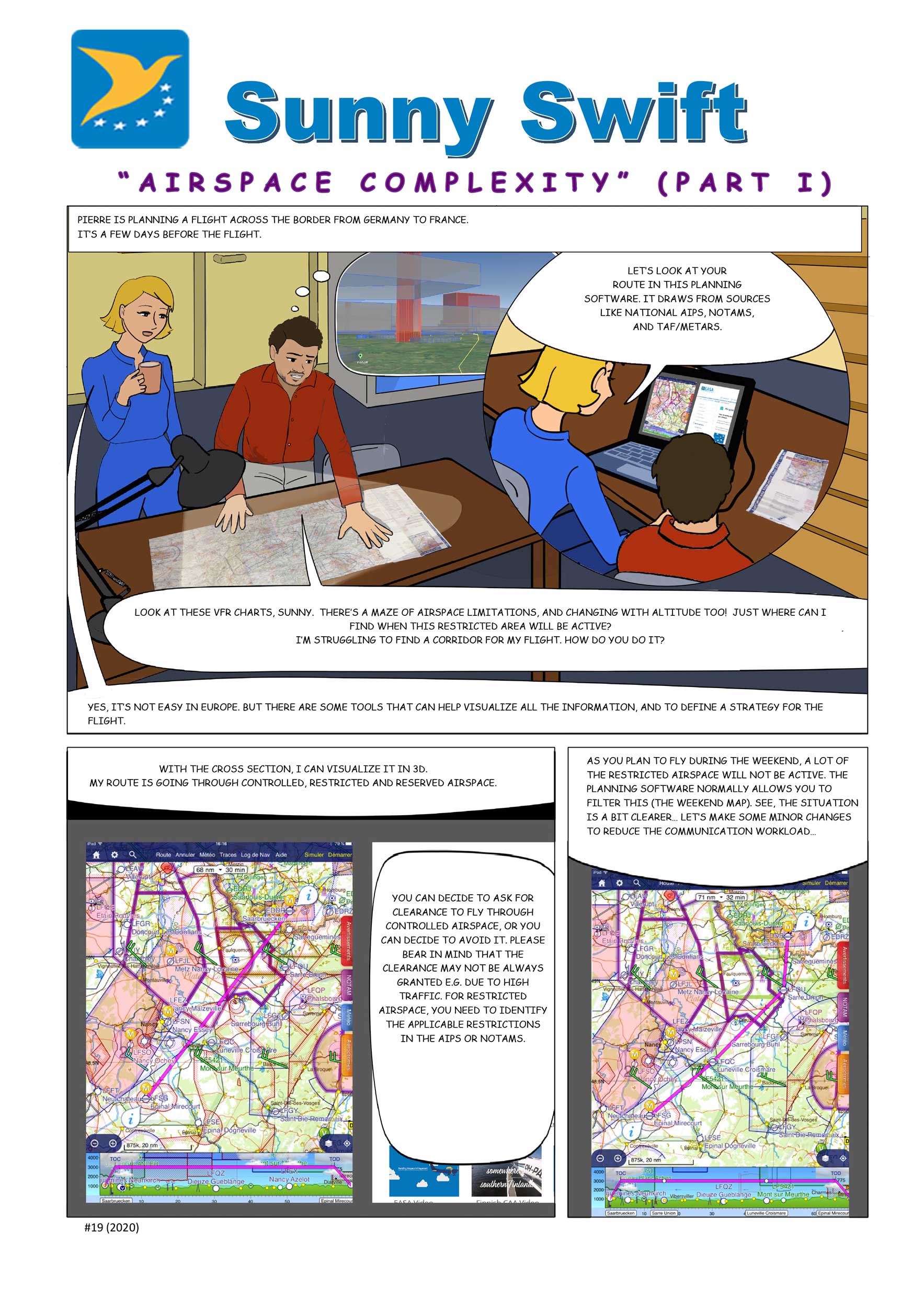 EASA Sunny Swift airspace complexity