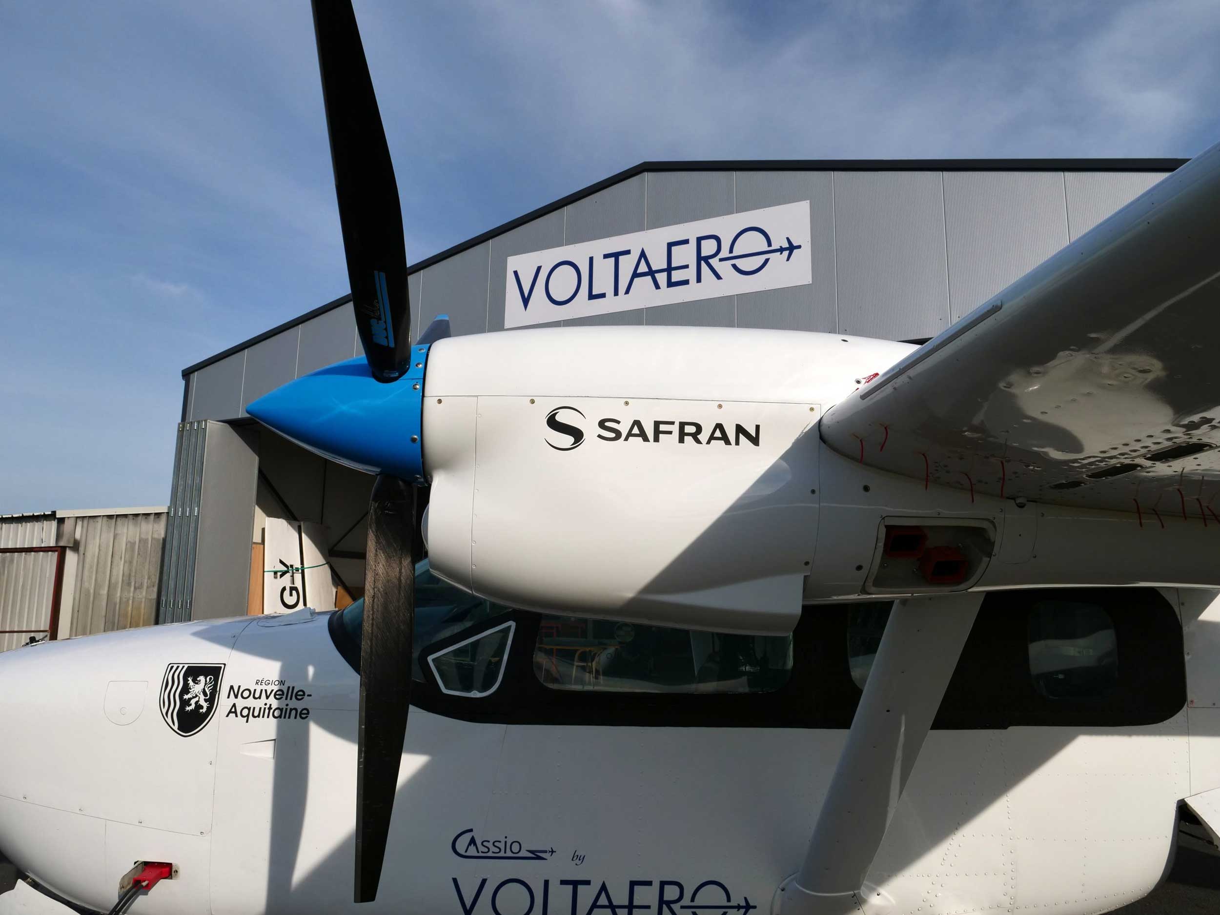 VoltAero Safran electric motors