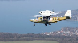 Dornier Seastar first flight