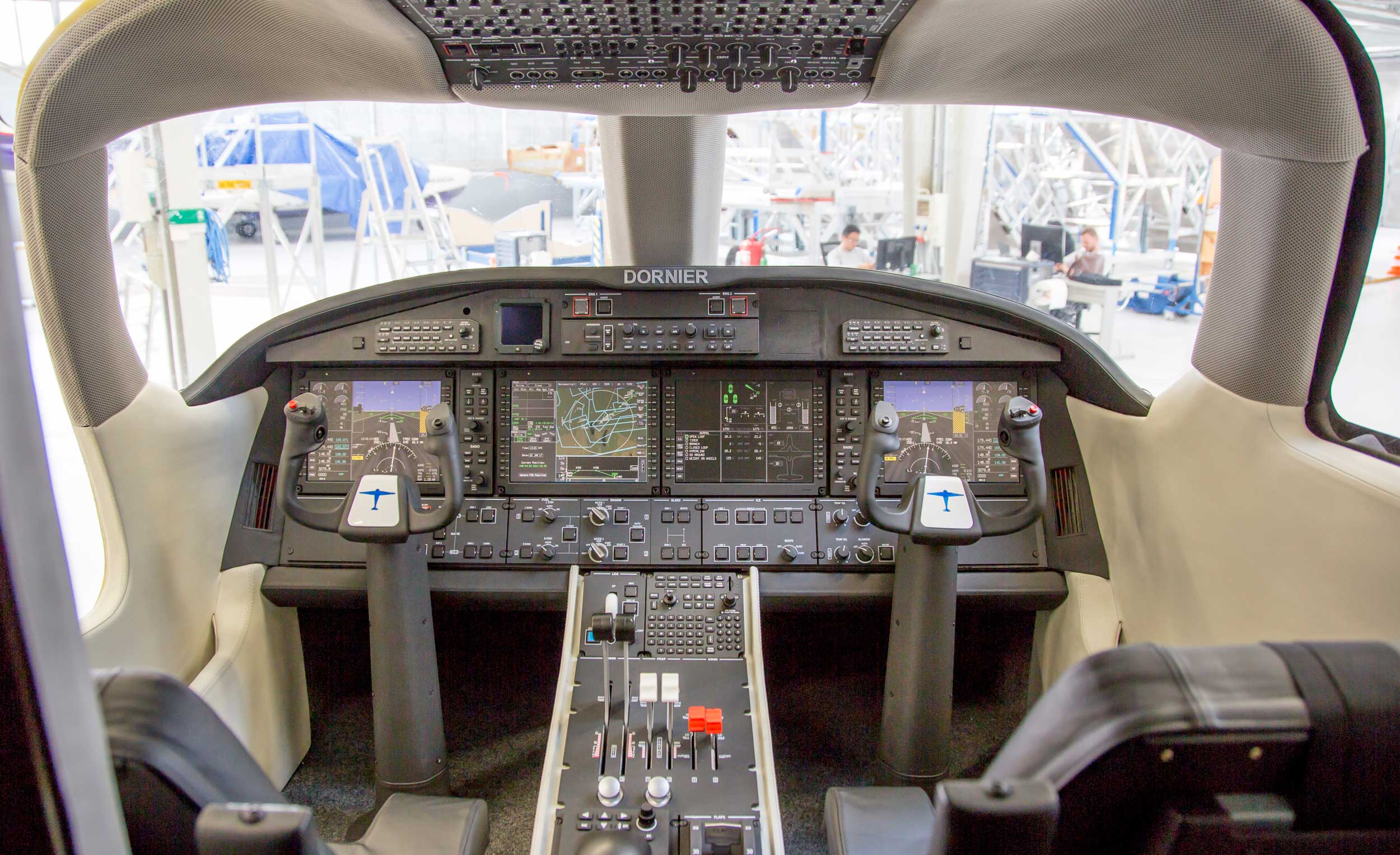 Dornier seastar cockpit