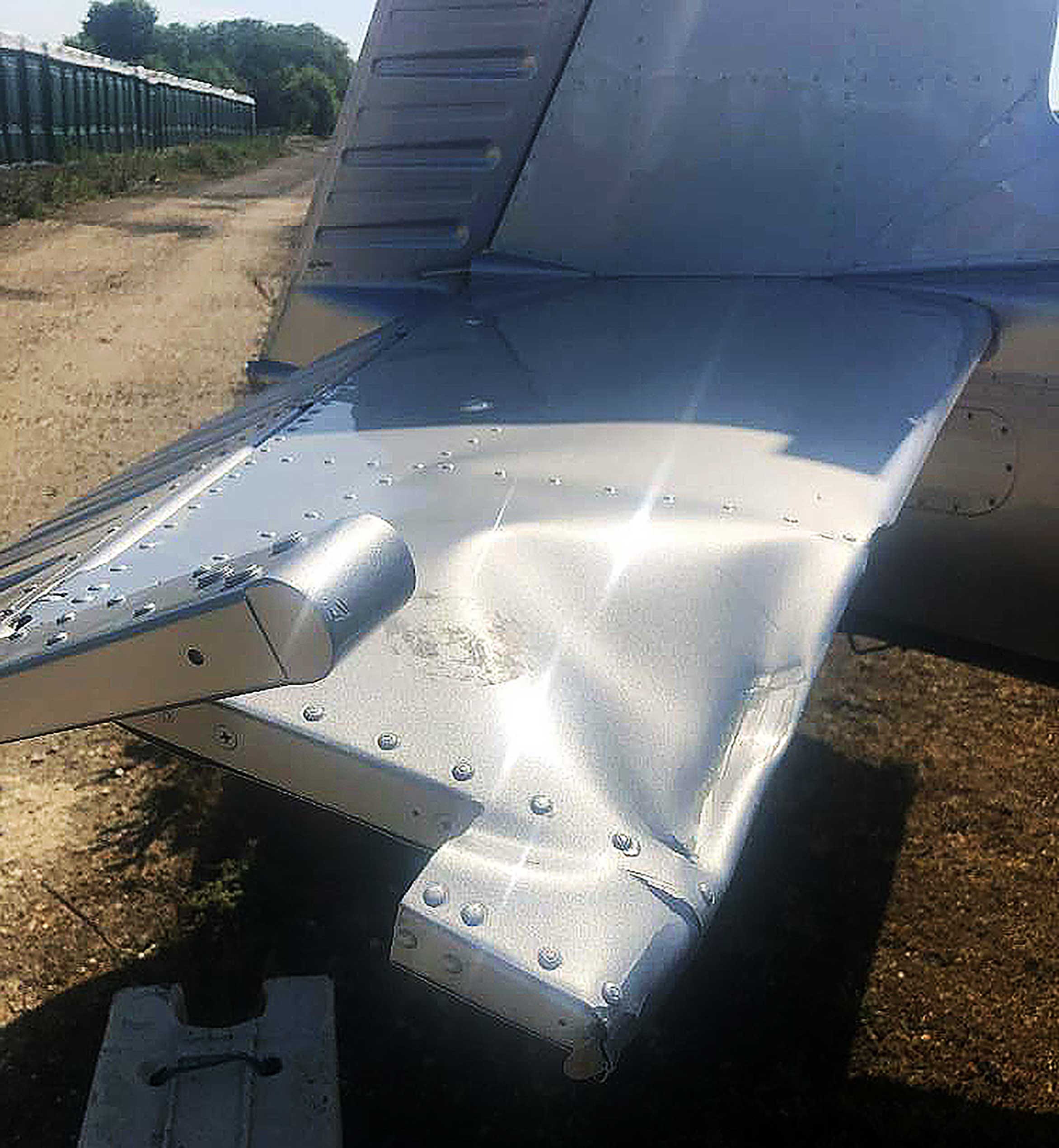 Mooney bucked tailplane