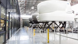 CAE full flight simulator