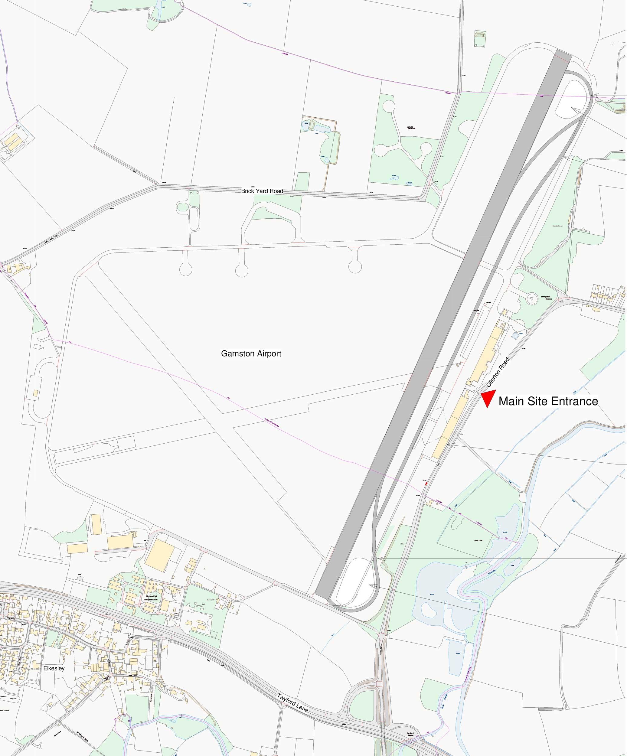 Gamston Thatcham plan